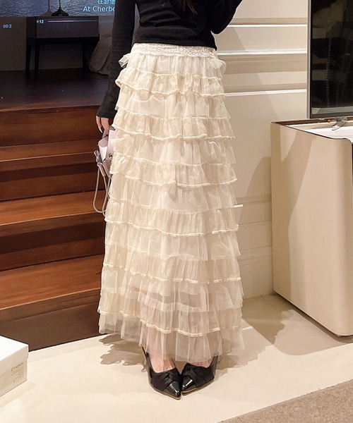 Lace Ladies(レースレディース)の「ツイスト リボン付き バック ストラップ サンダル(サンダル・レディース・シルバー/アイボリー/ブラック・25cm/24.5cm/24cm/23.5cm/23cm/22.5cm)」の6枚目の写真