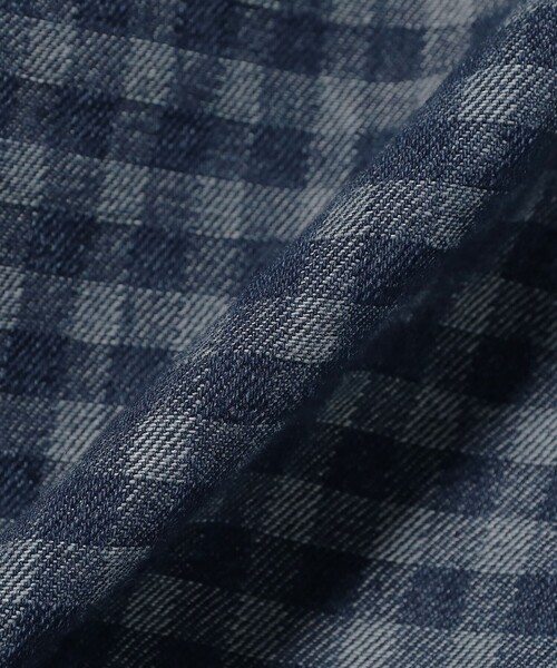 NULL(ヌル)の「【別注】NULL TOKYO / CHECK DENIM SHORTS(その他パンツ・メンズ・ブルー系その他3/インディゴブルー・MEDIUM/SMALL/LARGE)」の4枚目の写真