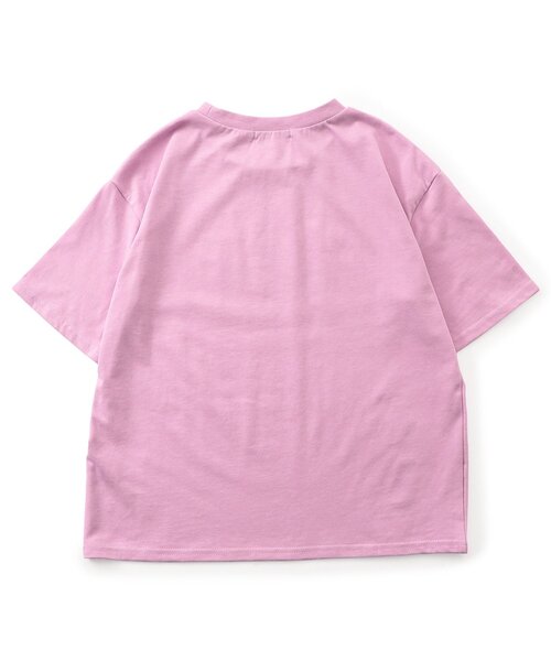 algy(アルジー)の「スプレーハートラメ半袖Tシャツ(Tシャツ/カットソー・キッズ・ピンク/オフホワイト/サックスブルー・130/140/150/160)」の13枚目の写真