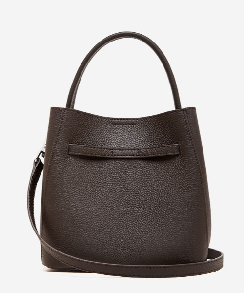 NiiNa(ニーナ)の「【 NiiNa / ニーナ 】高品質牛革2WAYミニバケットショルダーバッグ(ショルダーバッグ・レディース・ブラウン/ダークブラウン/ブラック/グレイッシュベージュ・FREE)」の17枚目の写真