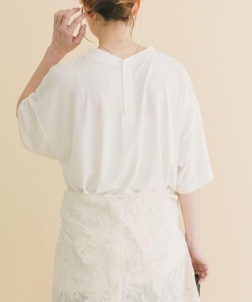 ITEMS URBANRESEARCH(アイテムズ アーバンリサーチ)の「ロゴプリントビッグTシャツ(Tシャツ/カットソー・レディース・ホワイト/ブラック/ブルー・FREE)」の5枚目の写真
