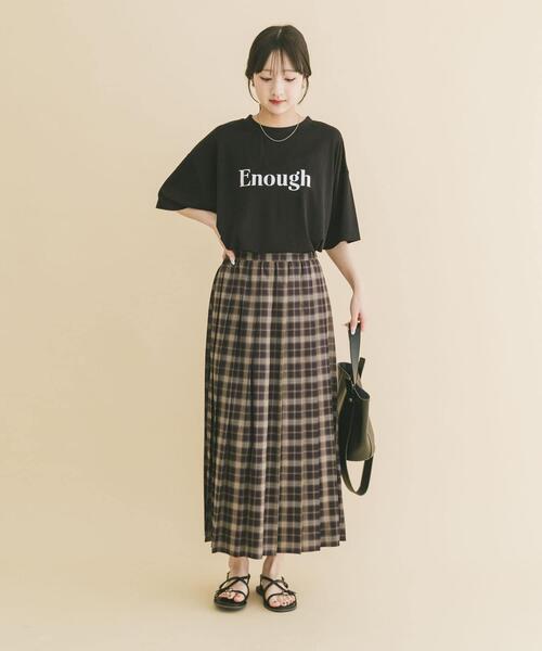 ITEMS URBANRESEARCH(アイテムズ アーバンリサーチ)の「ロゴプリントビッグTシャツ(Tシャツ/カットソー・レディース・ホワイト/ブラック/ブルー・FREE)」の12枚目の写真