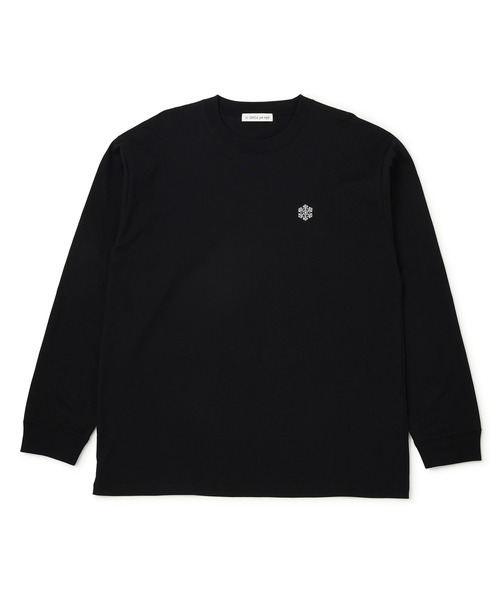 le cercle ADAM ET ROPE'(ルセルクルアダムエロペ)の「GreenlandグラフィックロングスリーブTシャツ(Tシャツ/カットソー・メンズ・オフホワイト/ブラック・L/LL/M)」の1枚目の写真