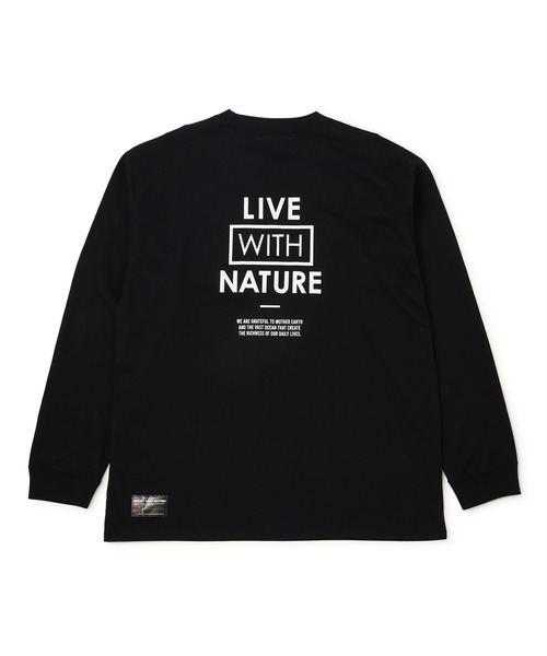 le cercle ADAM ET ROPE'(ルセルクルアダムエロペ)の「GreenlandグラフィックロングスリーブTシャツ(Tシャツ/カットソー・メンズ・オフホワイト/ブラック・L/LL/M)」の16枚目の写真