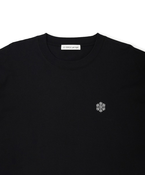 le cercle ADAM ET ROPE'(ルセルクルアダムエロペ)の「GreenlandグラフィックロングスリーブTシャツ(Tシャツ/カットソー・メンズ・オフホワイト/ブラック・L/LL/M)」の17枚目の写真