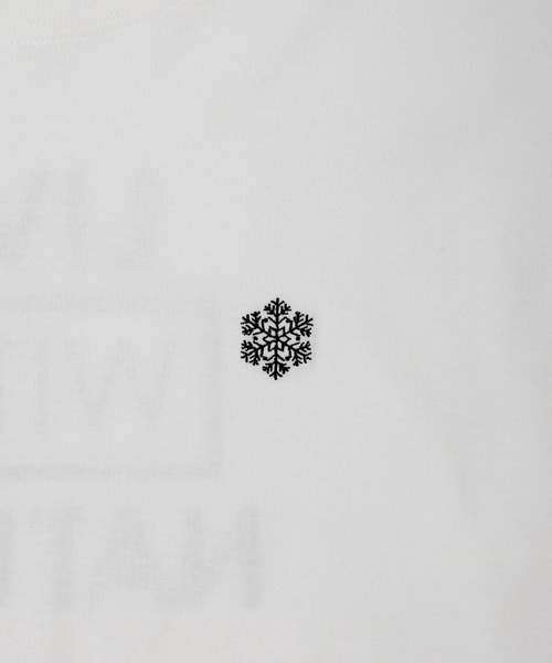 le cercle ADAM ET ROPE'(ルセルクルアダムエロペ)の「GreenlandグラフィックロングスリーブTシャツ(Tシャツ/カットソー・メンズ・オフホワイト/ブラック・L/LL/M)」の5枚目の写真