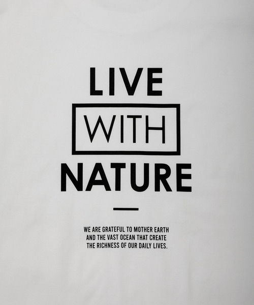 le cercle ADAM ET ROPE'(ルセルクルアダムエロペ)の「GreenlandグラフィックロングスリーブTシャツ(Tシャツ/カットソー・メンズ・オフホワイト/ブラック・L/LL/M)」の6枚目の写真