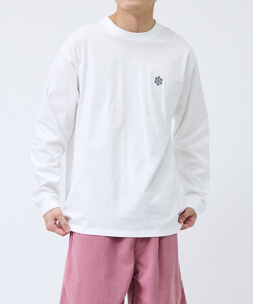 le cercle ADAM ET ROPE'(ルセルクルアダムエロペ)の「GreenlandグラフィックロングスリーブTシャツ(Tシャツ/カットソー・メンズ・オフホワイト/ブラック・L/LL/M)」の22枚目の写真
