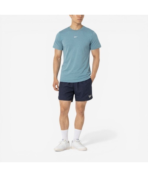 Reebok(リーボック)の「アスリート Tシャツ / ATHLETE T-SHIRT(Tシャツ/カットソー・メンズ・ブルー/ブラック/ホワイト・MEDIUM/SMALL/LARGE/X-LARGE)」の10枚目の写真