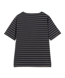 BEAMS F | SAINT JAMES / PIRIAC コットン ボートネック ボーダー Tシャツ(Tシャツ/カットソー)