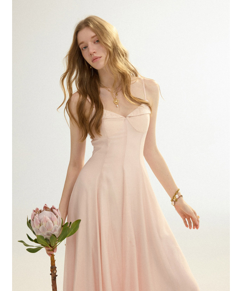 SINCETHEN（シンスゼン）の「ピンクヘイズロングワンピース（ワンピース・レディース・その他・SMALL/MEDIUM/LARGE）」の9枚目の写真
