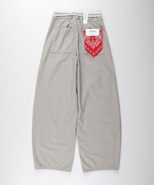 SOMETHING(サムシング)の「SOMETHING(サムシング)サマーベイカーカーブパンツ(その他パンツ・レディース・ベージュ・XS/S/M/L)」の19枚目の写真