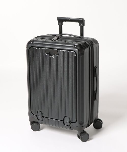 relac(レーラック)の「フロントオープン 多機能TSAロック USBポート ドリンクホルダースーツケース(スーツケース/キャリーバッグ・レディース・ブルー/シルバー/ホワイト/ブラック・SMALL)」の10枚目の写真
