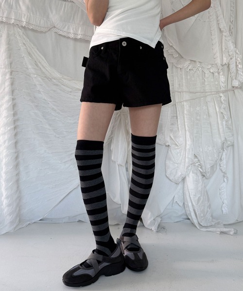 4INT.(フォイント)の「アイレット コットン ショート パンツ(その他パンツ・レディース・ホワイト/ブラック/ベージュ・M/S/L)」の15枚目の写真