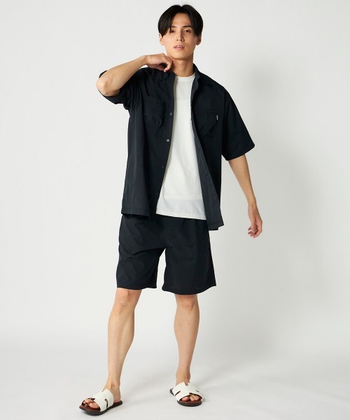Ocean Pacific(オーシャンパシフィック)の「【OP:オーピー】【Dot Air】ドットエア素材シャツ アウトドア フェス 普段着(シャツ/ブラウス・メンズ・ホワイト/チャコールグレー/ブラック/ベージュ・MEDIUM/LARGE/X-LARGE)」の20枚目の写真