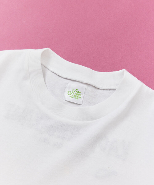 kaoyorinakami(カオヨリナカミ)の「kaoyorinakami × FREAK'S STORE/カオヨリナカミ 別注 ランダムベア Tee(Tシャツ/カットソー・メンズ・ネイビー/オフホワイト/チャコールグレー・SMALL/LARGE/MEDIUM)」の6枚目の写真
