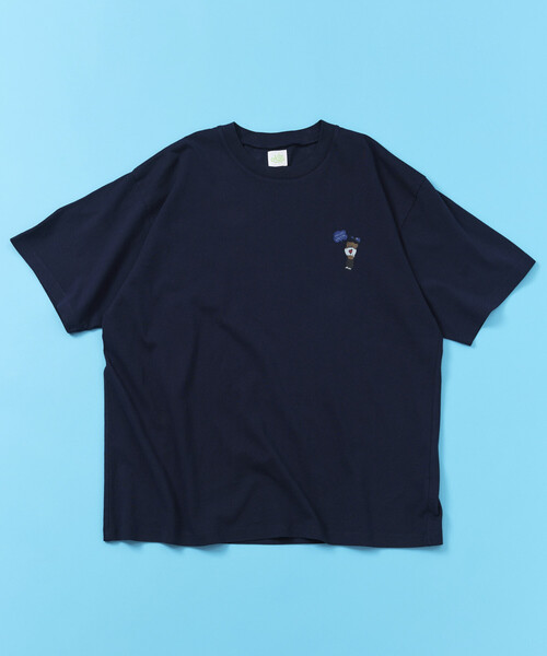 kaoyorinakami(カオヨリナカミ)の「kaoyorinakami × FREAK'S STORE/カオヨリナカミ 別注 ランダムベア Tee(Tシャツ/カットソー・メンズ・ネイビー/オフホワイト/チャコールグレー・SMALL/LARGE/MEDIUM)」の15枚目の写真