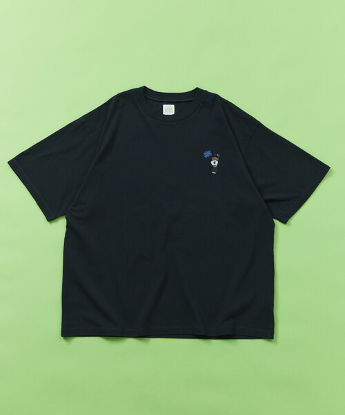 kaoyorinakami(カオヨリナカミ)の「kaoyorinakami × FREAK'S STORE/カオヨリナカミ 別注 ランダムベア Tee(Tシャツ/カットソー・メンズ・ネイビー/オフホワイト/チャコールグレー・SMALL/LARGE/MEDIUM)」の19枚目の写真