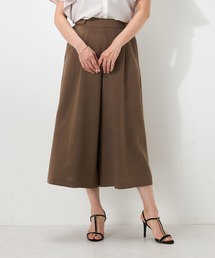 GALLORIA（ギャローリア）の「【セットアップで着られる】撥水・麻調ガウチョパンツ（その他パンツ）」