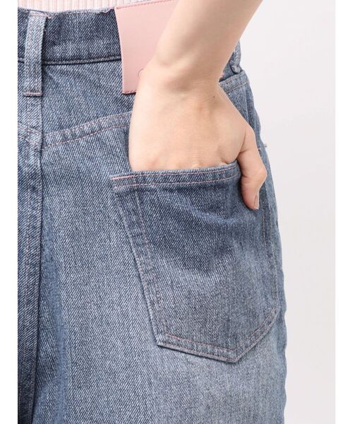 CALNAMUR（カルナムール）の「デニムショートパンツ（デニムパンツ・レディース・ブルー/ホワイト・SMALL/MEDIUM）」の18枚目の写真