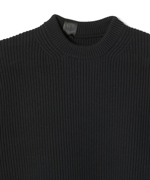 N.HOOLYWOOD(N.ハリウッド)の「【N.HOOLYWOOD】2252-KT06-043 KNIT PO(テーラードジャケット・メンズ・ブラック・36)」の3枚目の写真