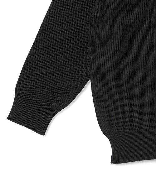 N.HOOLYWOOD(N.ハリウッド)の「【N.HOOLYWOOD】2252-KT06-043 KNIT PO(テーラードジャケット・メンズ・ブラック・36)」の5枚目の写真