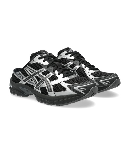 ASICS(アシックス)の「GT-1130 MULE / ジーティー1130 ミュール(スニーカー・レディース・ブラック×シルバー・23.5/26/28/29.5/25/24/27/24.5/26.5/28.5/25.5/27.5/23/29)」の1枚目の写真