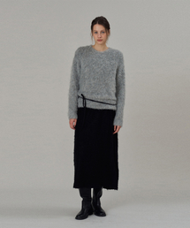 Holly Feather Dress_Black