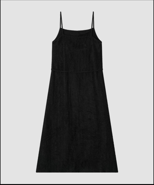 THE LILLE（ザ リル）の「Holly Feather Dress_Black（ワンピース・レディース・その他・FREE）」の3枚目の写真