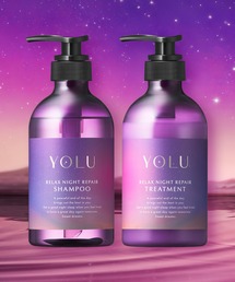 YOLU（ヨル）の「【数量限定】YOLU ヨル フィグ ナイトリペア シャンプー トリートメント セット（シャンプー）」