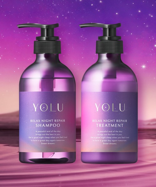 baliane シャンプー トリートメント オイルセット 数量限定】YOLU ヨル フィグ ナイトリペア シャンプー トリートメント