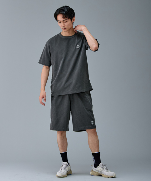 PARIS SAINT-GERMAIN（パリサンジェルマン）の「【Paris Saint-Germain / パリ・サン＝ジェルマン】 JP PIGMENT CREST TEE（Tシャツ/カットソー・メンズ・ブラック系その他/ベージュ/ピンク・SMALL/MEDIUM/LARGE/X-LARGE）」の4枚目の写真