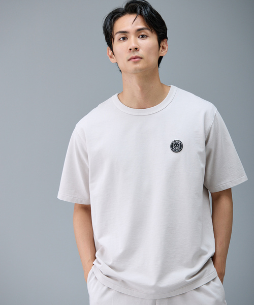 PARIS SAINT-GERMAIN（パリサンジェルマン）の「【Paris Saint-Germain / パリ・サン＝ジェルマン】 JP PIGMENT CREST TEE（Tシャツ/カットソー・メンズ・ブラック系その他/ベージュ/ピンク・SMALL/MEDIUM/LARGE/X-LARGE）」の11枚目の写真