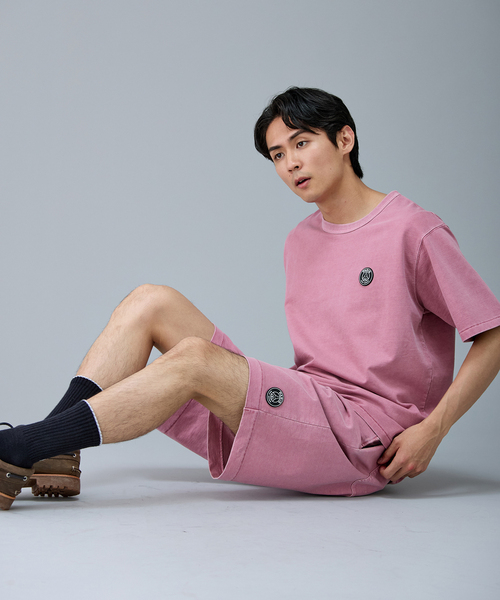 PARIS SAINT-GERMAIN（パリサンジェルマン）の「【Paris Saint-Germain / パリ・サン＝ジェルマン】 JP PIGMENT CREST TEE（Tシャツ/カットソー・メンズ・ブラック系その他/ベージュ/ピンク・SMALL/MEDIUM/LARGE/X-LARGE）」の14枚目の写真