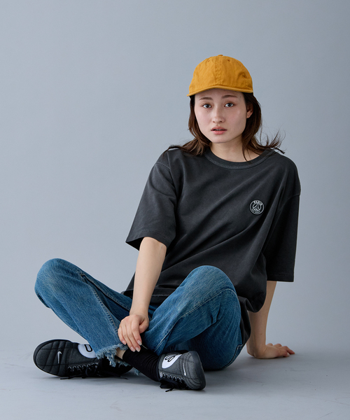 PARIS SAINT-GERMAIN（パリサンジェルマン）の「【Paris Saint-Germain / パリ・サン＝ジェルマン】 JP PIGMENT CREST TEE（Tシャツ/カットソー・メンズ・ブラック系その他/ベージュ/ピンク・SMALL/MEDIUM/LARGE/X-LARGE）」の22枚目の写真