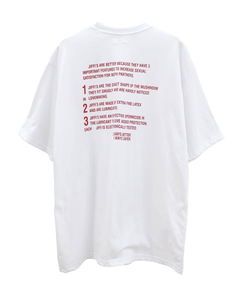 ISOOK(アイスー)の「バックレタリングプリントオーバーTシャツ(chiica select) / レタリング ルーズ丈 ビッグシルエット 英字ロゴ(Tシャツ/カットソー・レディース・チャコール/ホワイト・FREE)」の17枚目の写真