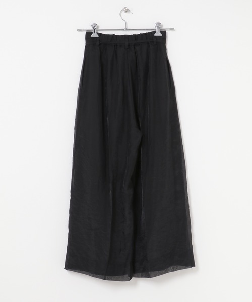 URBAN RESEARCH ROSSO WOMEN(アーバンリサーチ ロッソ)の「ベルテッドシアーパンツ(その他パンツ・レディース・オフホワイト/ブラック・36/38)」の10枚目の写真