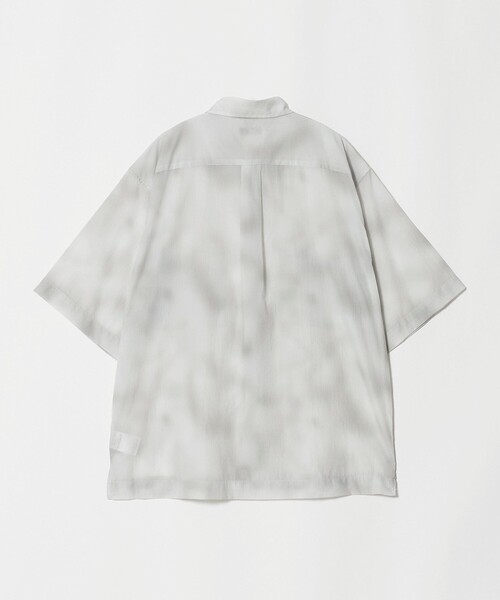 green label relaxing(グリーンレーベルリラクシング)の「<Phospho Graphica>スプラッシュ パターン レギュラーカラー 半袖シャツ(シャツ/ブラウス・メンズ・ライトグレー/ネイビー/ダークグレー・L/S/M)」の17枚目の写真