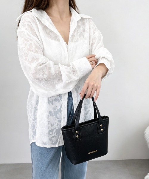 Miniministore(ミニミニストア)の「レースブラウス レディースシアーシャツ夏(シャツ/ブラウス・レディース・ミント/ライトグレー/ホワイト・FREE)」の6枚目の写真