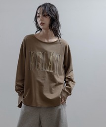 エンブロ ロゴジョーゼットプルオーバー
