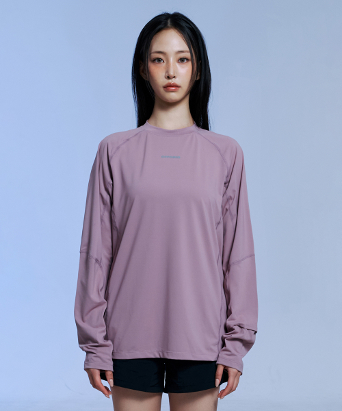 OFFGRID(オフグリッド)の「クーリアアスキンロングスリーブ-ダスティピンク(Tシャツ/カットソー・メンズ・その他・SMALL/LARGE/X-LARGE/MEDIUM)」の3枚目の写真