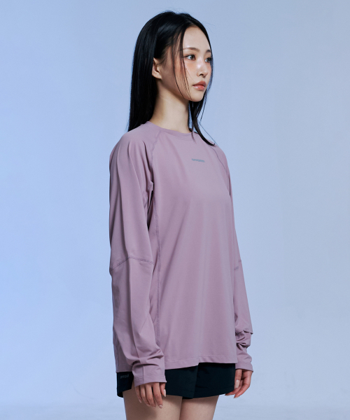 OFFGRID(オフグリッド)の「クーリアアスキンロングスリーブ-ダスティピンク(Tシャツ/カットソー・メンズ・その他・SMALL/LARGE/X-LARGE/MEDIUM)」の4枚目の写真