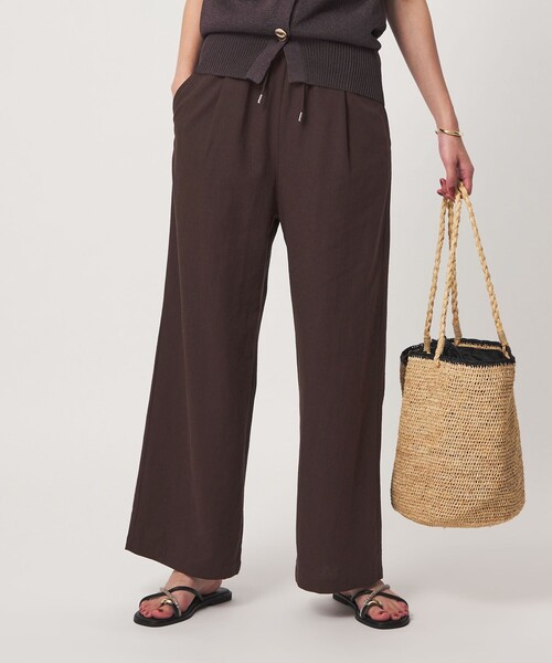 セール】［size SHORT/TALLあり］BREEZE LINEN ブリーズリネン ワイド