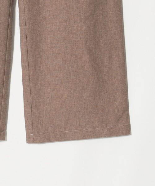 green label relaxing（グリーンレーベルリラクシング）の「［size SHORT/TALLあり］BREEZE LINEN ブリーズリネン ワイド パンツ 2（その他パンツ・レディース・モカ/ブラック/ダークブラウン・TALL/SHORT/42/38/36/34/40）」の15枚目の写真