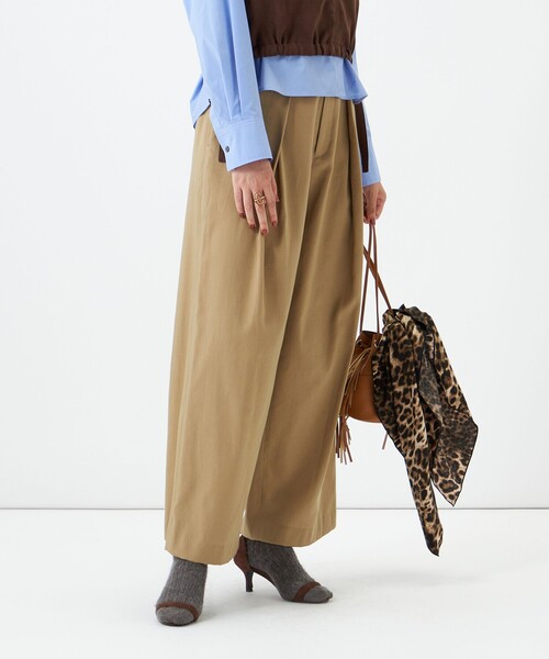 NOLLEY’S（ノーリーズ）の「【一部WEB限定サイズ】ウォッシャブルロビンソンツイルデザインパンツ（その他パンツ・レディース・ブラック/ベージュ/ブラウン・36/39/38）」の17枚目の写真