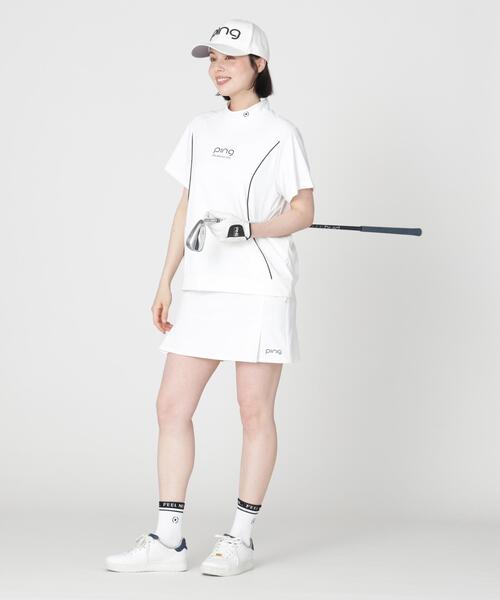 PING(ピン)の「【PING APPAREL】リラックス半袖ハイネックシャツ (LADIES)(Tシャツ/カットソー・レディース・ホワイト/グレー/ブラック/ブルー・LL/L/M/S)」の20枚目の写真