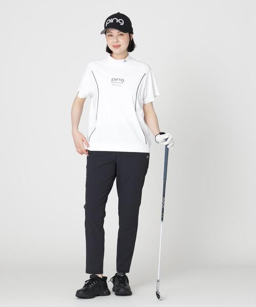PING(ピン)の「【PING APPAREL】リラックス半袖ハイネックシャツ (LADIES)(Tシャツ/カットソー・レディース・ホワイト/グレー/ブラック/ブルー・LL/L/M/S)」の21枚目の写真