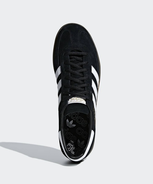 adidas（アディダス）の「ハンドボール スペツィアル [Handball Spezial Shoes] スニーカー / アディダスオリジナルス adidas Originals（スニーカー・メンズ・ブラック×ホワイト・22.5cm/23.5cm/24.5cm/25.5cm/26.5cm/27.5cm/28.5cm/29.5cm/30.0cm/31cm/23.0cm/24.0cm/25.0cm/26.0cm/27.0cm/28.0cm/29.0cm/22.0cm）」の2枚目の写真