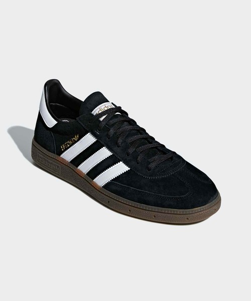 adidas（アディダス）の「ハンドボール スペツィアル [Handball Spezial Shoes] スニーカー / アディダスオリジナルス adidas Originals（スニーカー・メンズ・ブラック×ホワイト・22.5cm/23.5cm/24.5cm/25.5cm/26.5cm/27.5cm/28.5cm/29.5cm/30.0cm/31cm/23.0cm/24.0cm/25.0cm/26.0cm/27.0cm/28.0cm/29.0cm/22.0cm）」の4枚目の写真