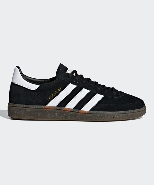 adidas（アディダス）の「ハンドボール スペツィアル [Handball Spezial Shoes] スニーカー / アディダスオリジナルス adidas Originals（スニーカー・メンズ・ブラック×ホワイト・22.5cm/23.5cm/24.5cm/25.5cm/26.5cm/27.5cm/28.5cm/29.5cm/30.0cm/31cm/23.0cm/24.0cm/25.0cm/26.0cm/27.0cm/28.0cm/29.0cm/22.0cm）」の6枚目の写真